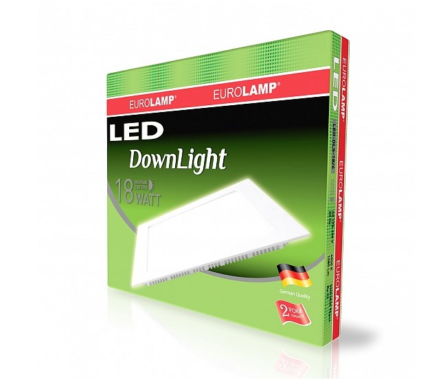 Светильник Eurolamp LED Panel 18W 4000K 220V ціна 0.00 грн - фотографія 2
