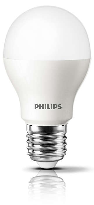 Характеристики светодиодная лампа philips мощностью 4 вт Philips LedBulb 4-40W E27 6500K 230V A55 (PF)