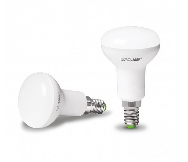 Світлодіодна лампа Eurolamp з цоколем E14 Eurolamp Led Еко D R50 6W E14 3000K (Led-R50-06142(D))