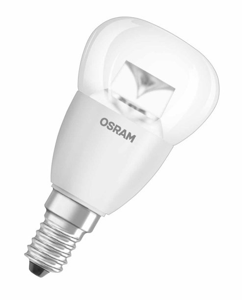 Светодиодная лампа Osram форма шар Osram Star P40 E14 прозрачная колба