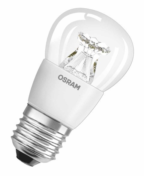 Светодиодная лампа Osram форма шар Osram Superstar P40 E27 диммируемая прозрачная колба
