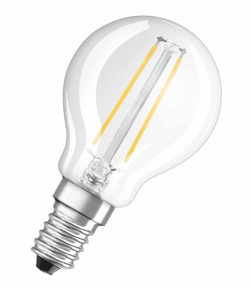 Светодиодная лампа Osram с цоколем E14 Osram RFCLP25 2W/827 230V FIL E14