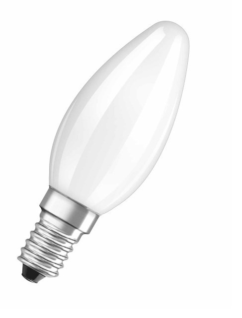 Светодиодная лампа форма свеча Osram RFCLB25 3W/827 230-240V FR E14