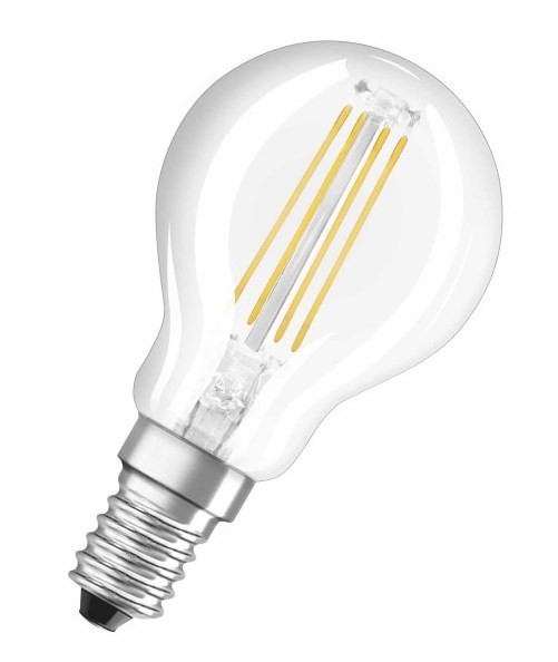 Светодиодная лампа Osram мощностью 4 Вт Osram RFCLP37 4W/827 230V FIL E14
