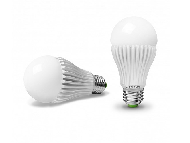 Светодиодная лампа мощностью 15 Вт Eurolamp Led Еко серия D A65 15W E27 4000K (Led-A65-15274(D))