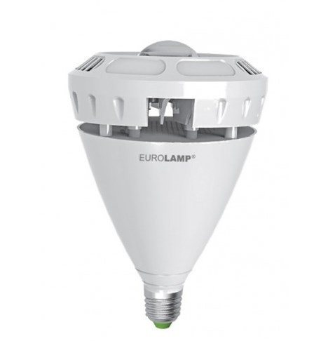Светодиодная лампа форма базука Eurolamp Led 60W E40 6500K глазок