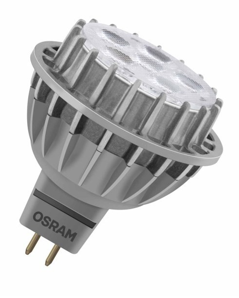 Светодиодная лампа Osram форма точка Osram Star MR16 50 36 8W/840 12V GU5.3