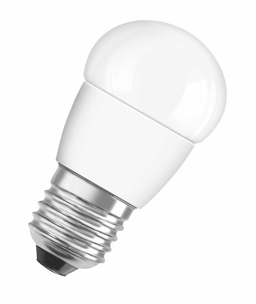 Светодиодная лампа Osram форма груша Osram S CLP25 4W/840 220-240V FR E27