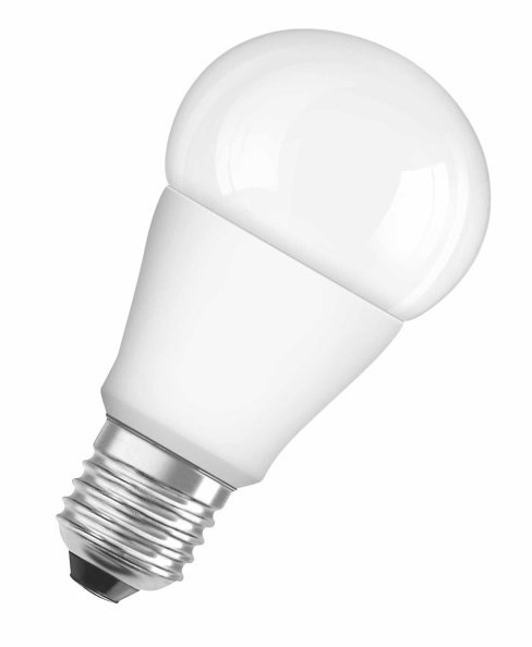 Светодиодная лампа мощностью 8 Вт Osram 2x1 Star CL A60 8W/840 FR E27
