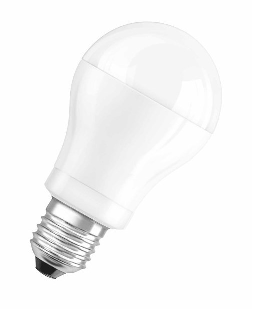 Светодиодная лампа Osram форма груша Osram 2x1 Star CL A60 10W/827 220-240V FR E27