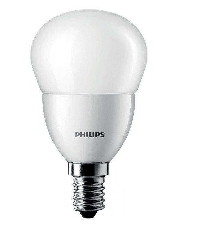 Светодиодная лампа форма сфера Philips CorePro LedLuster 2.7-25W E14 827 P48 FR