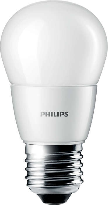 Светодиодная лампа форма сфера Philips CorePro LedLuster 2.7-25W E27 827 P48 FR