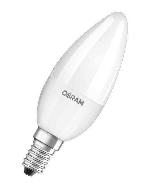 Светодиодная лампа Osram форма свеча Osram Superstar B40 E14 диммируемая