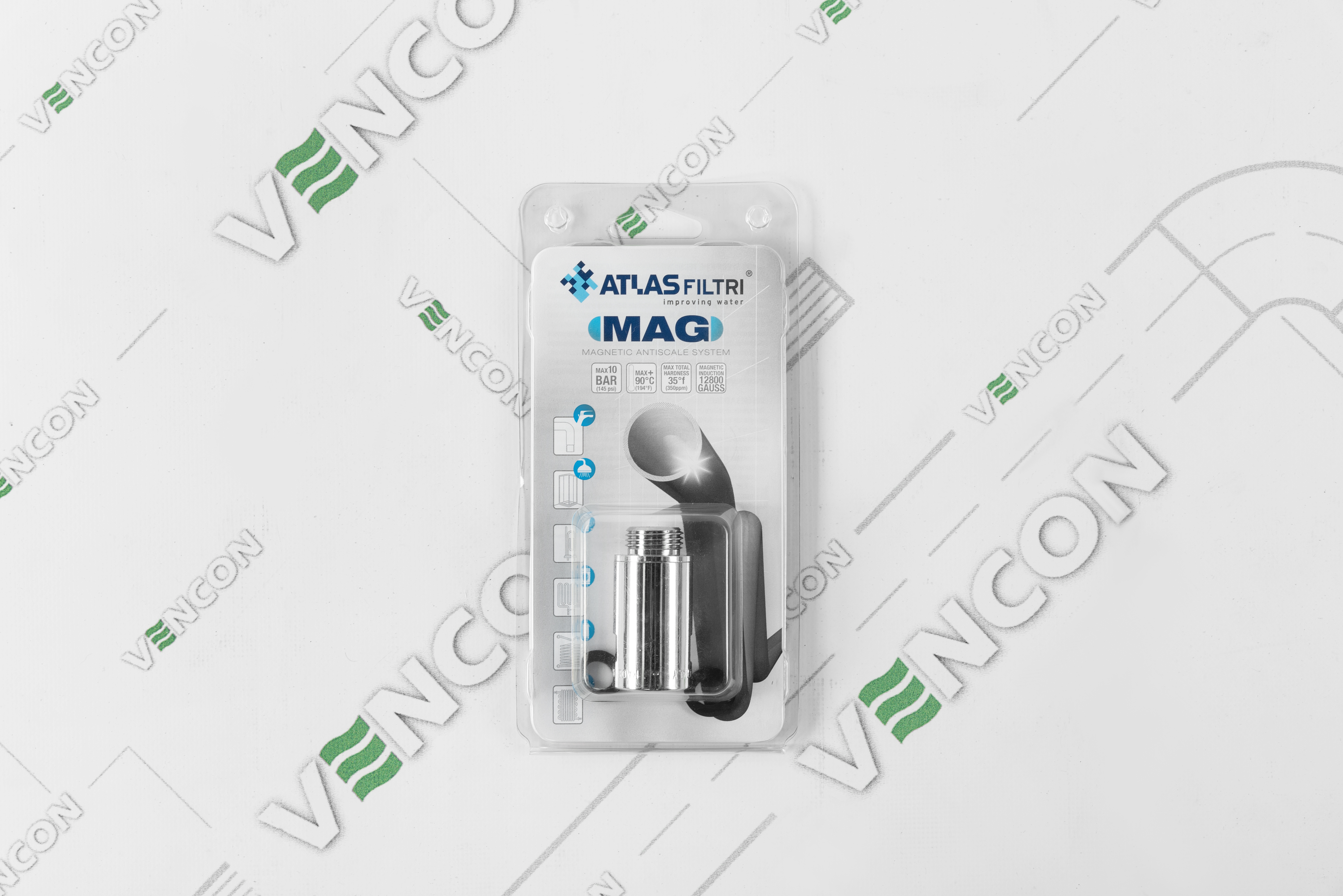 Магнітний фільтр Atlas Filtri MAG 1 MF 1/2” (RE6115001) ціна 1186.00 грн - фотографія 2