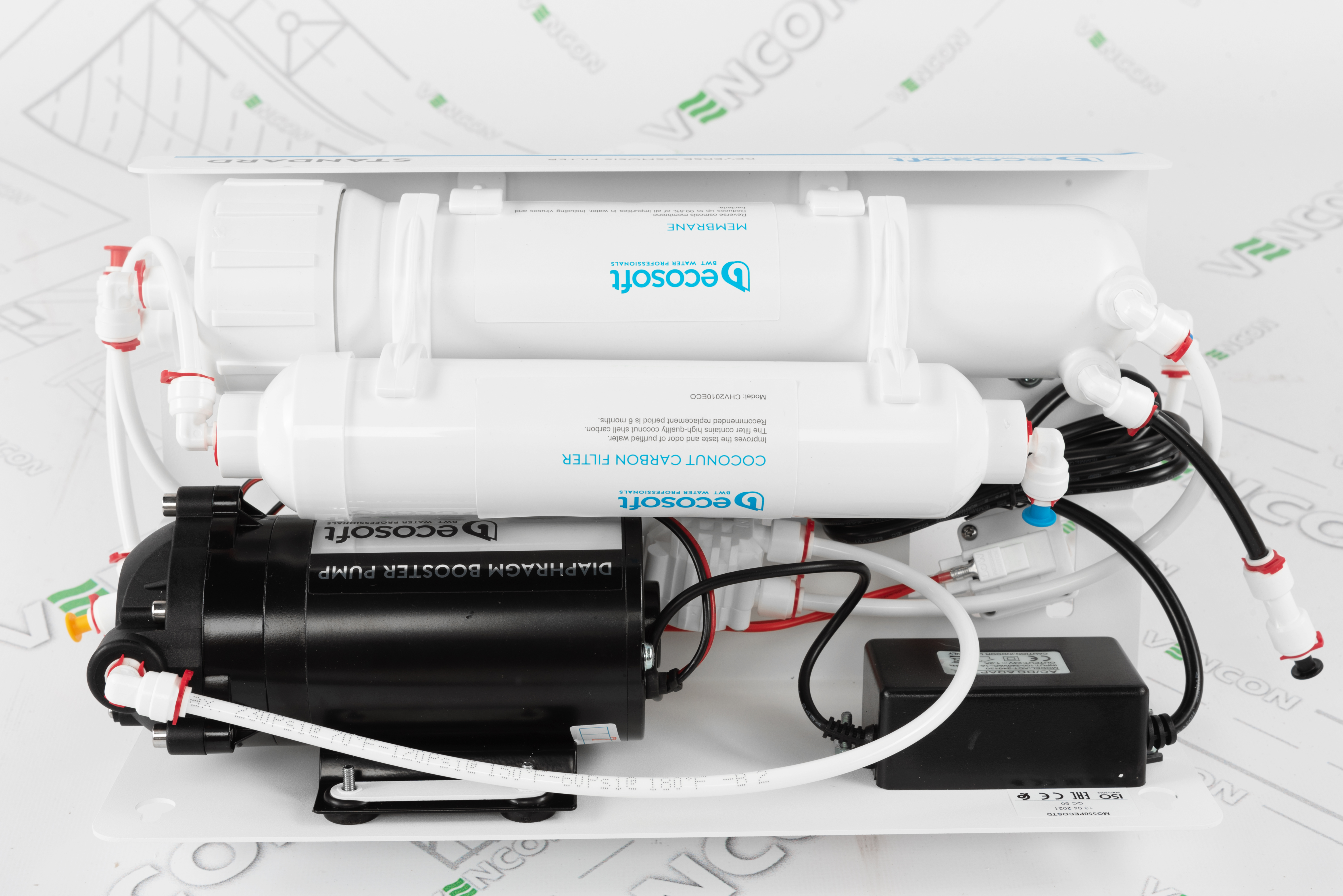 Фільтр для води Ecosoft Standard MO550PECOSTD з помпою відгуки - зображення 5