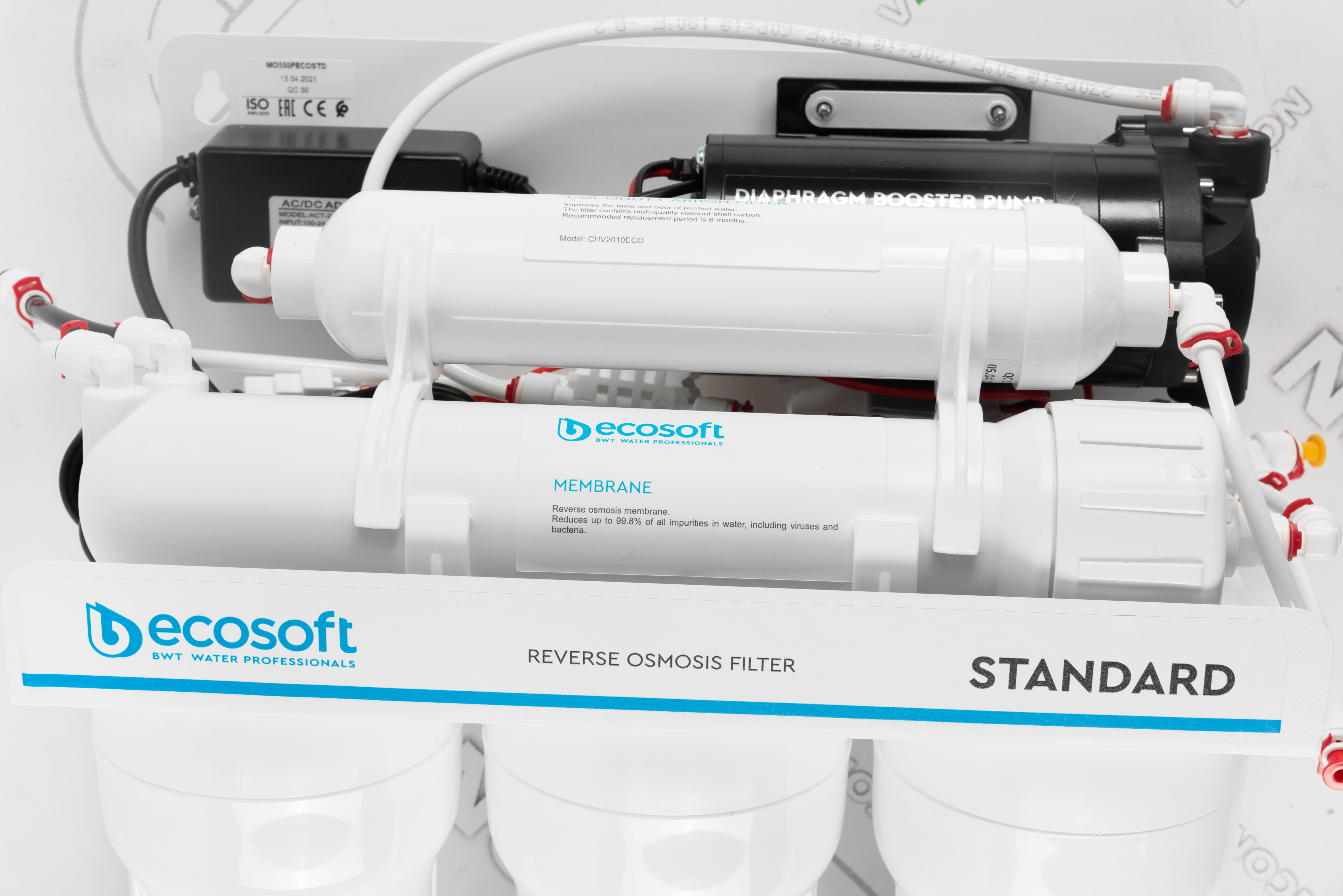 Фільтр для води Ecosoft Standard MO550PECOSTD з помпою характеристики - фотографія 7
