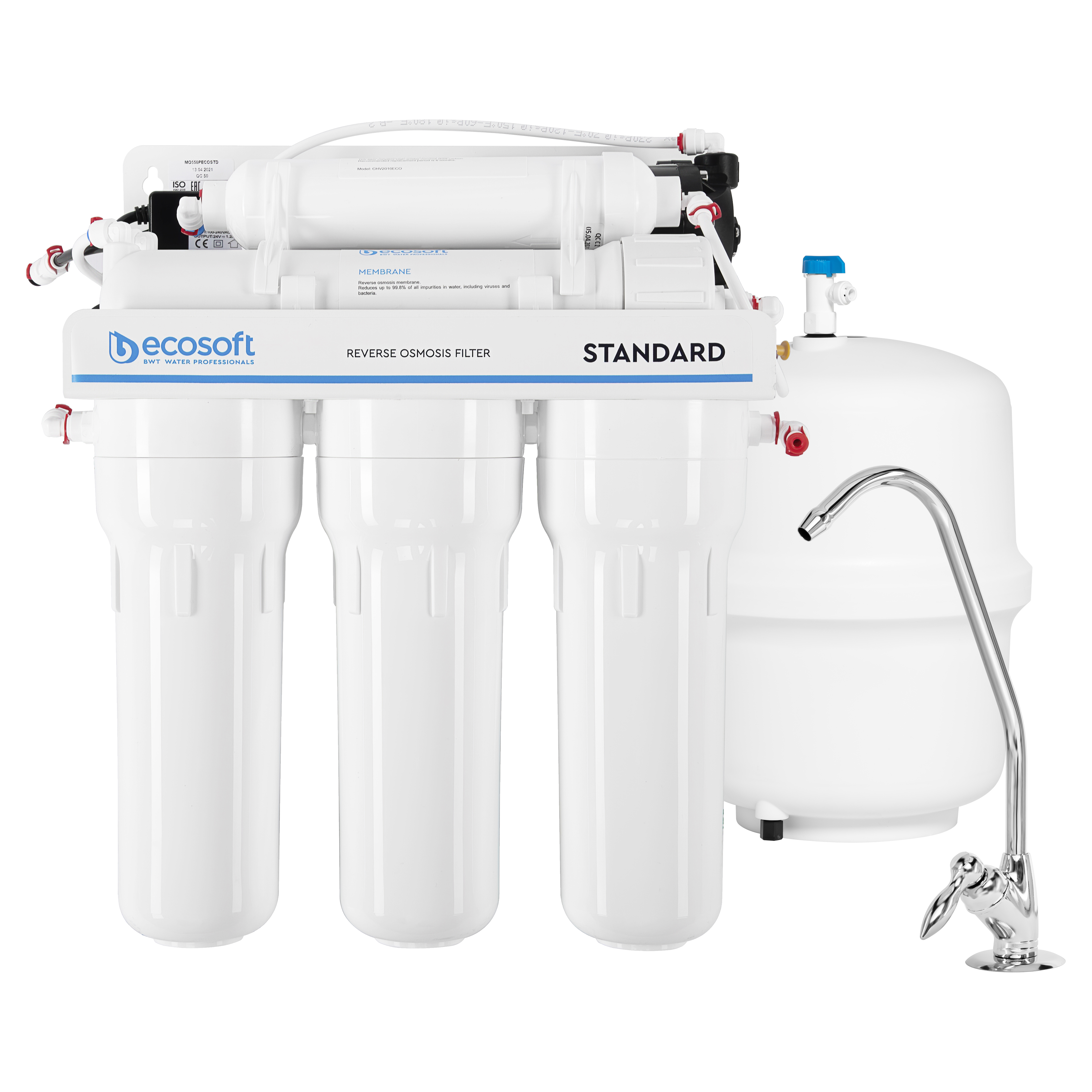 Фільтр для води Ecosoft Standard MO550PECOSTD з помпою