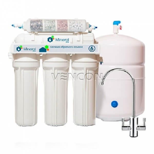 Відгуки фільтр для води Mineral Plus Base 6