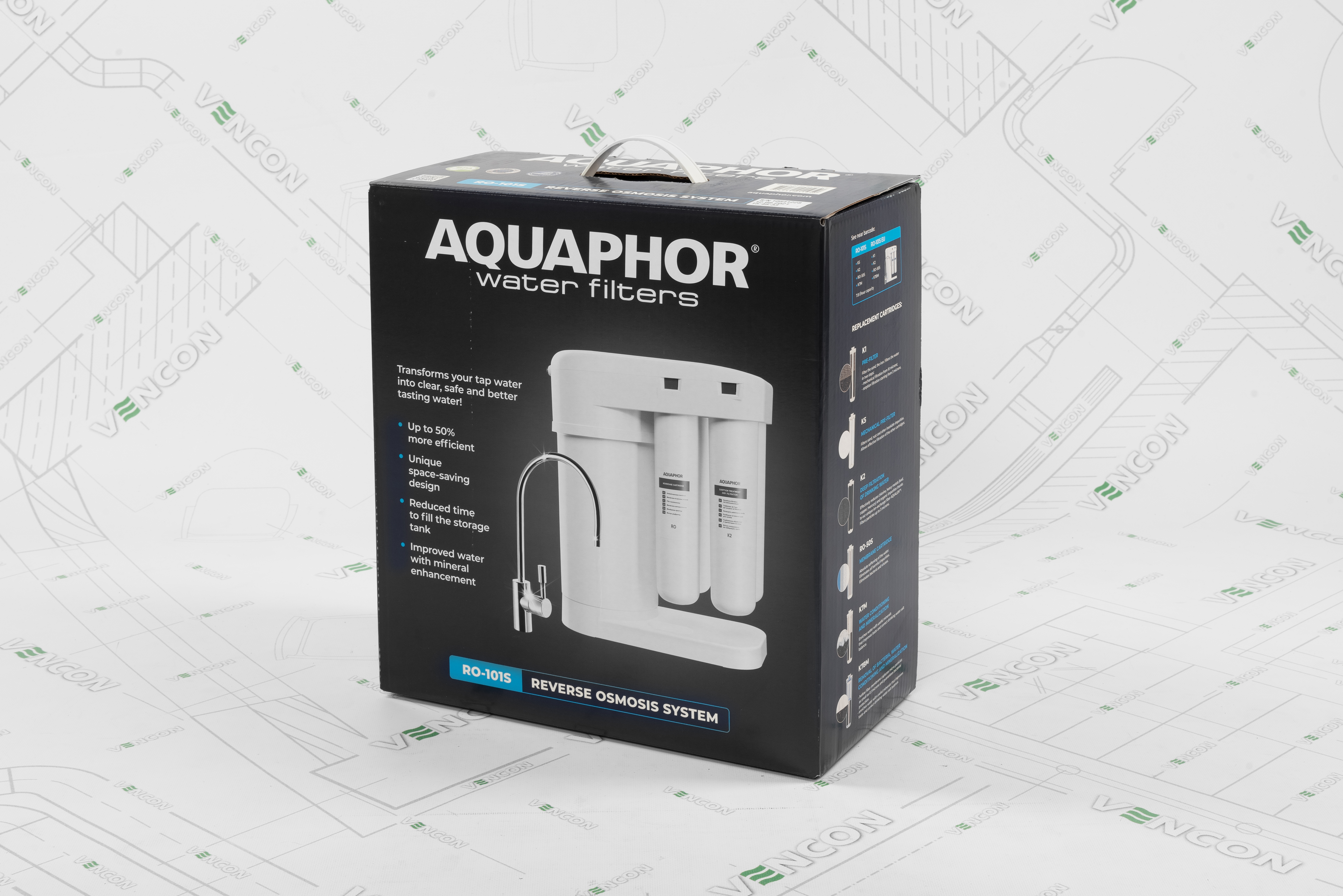 Фильтр для воды Aquaphor DWM-101S  обзор - фото 11