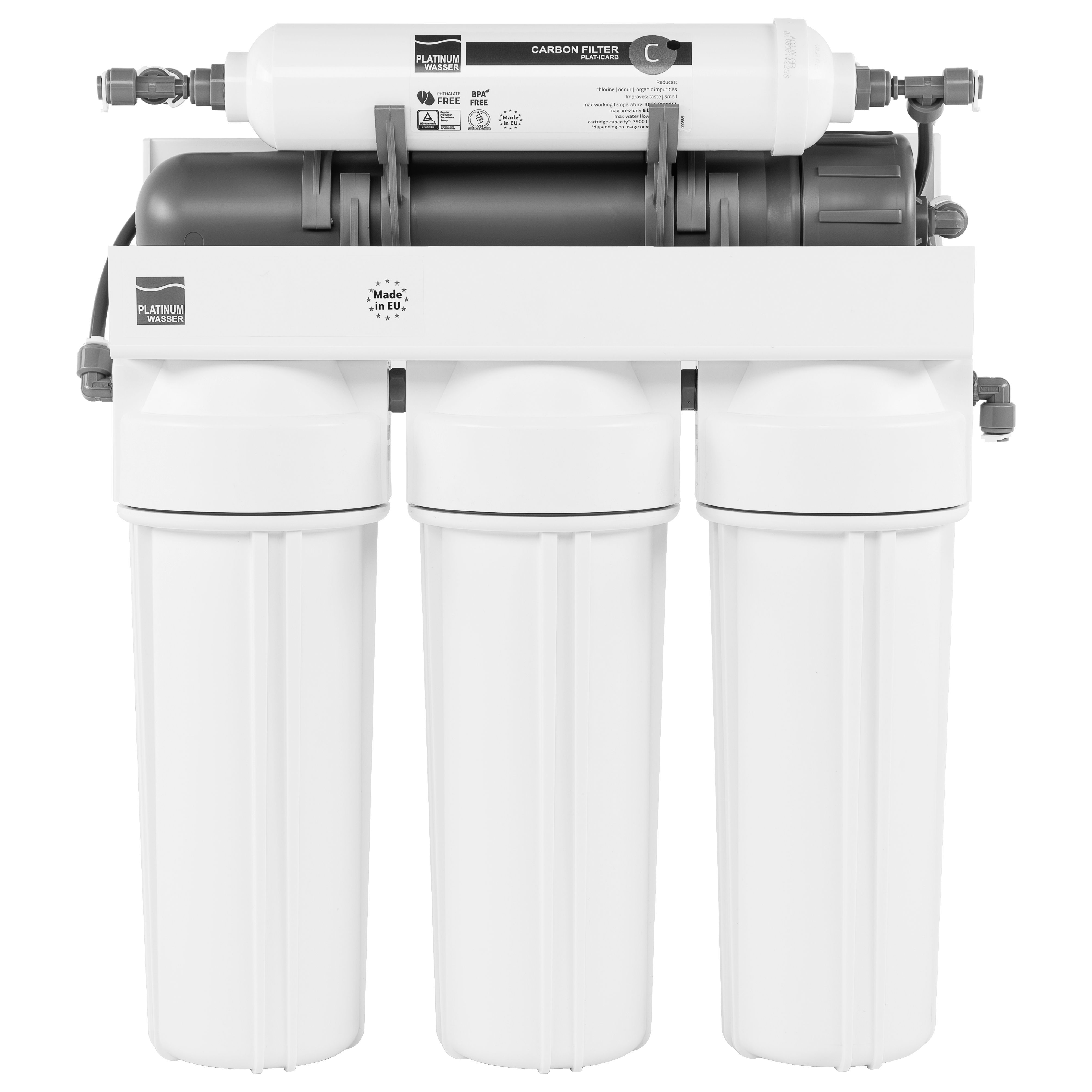 Характеристики фильтр для воды Platinum Wasser RO 6 PLAT-F-ULTRA 6
