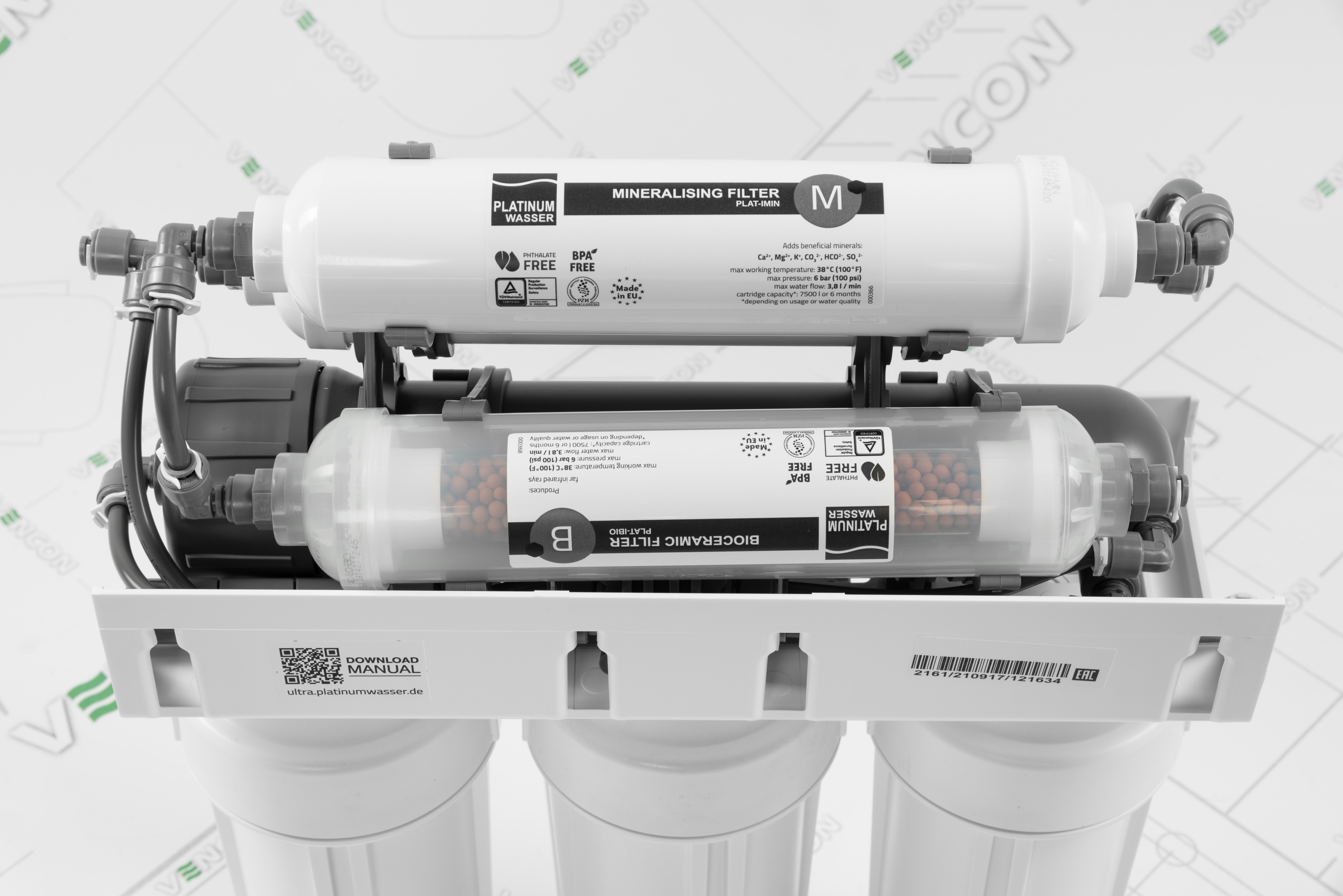 Фильтр для воды Platinum Wasser RO 7 PLAT-F-ULTRA 7 обзор - фото 8