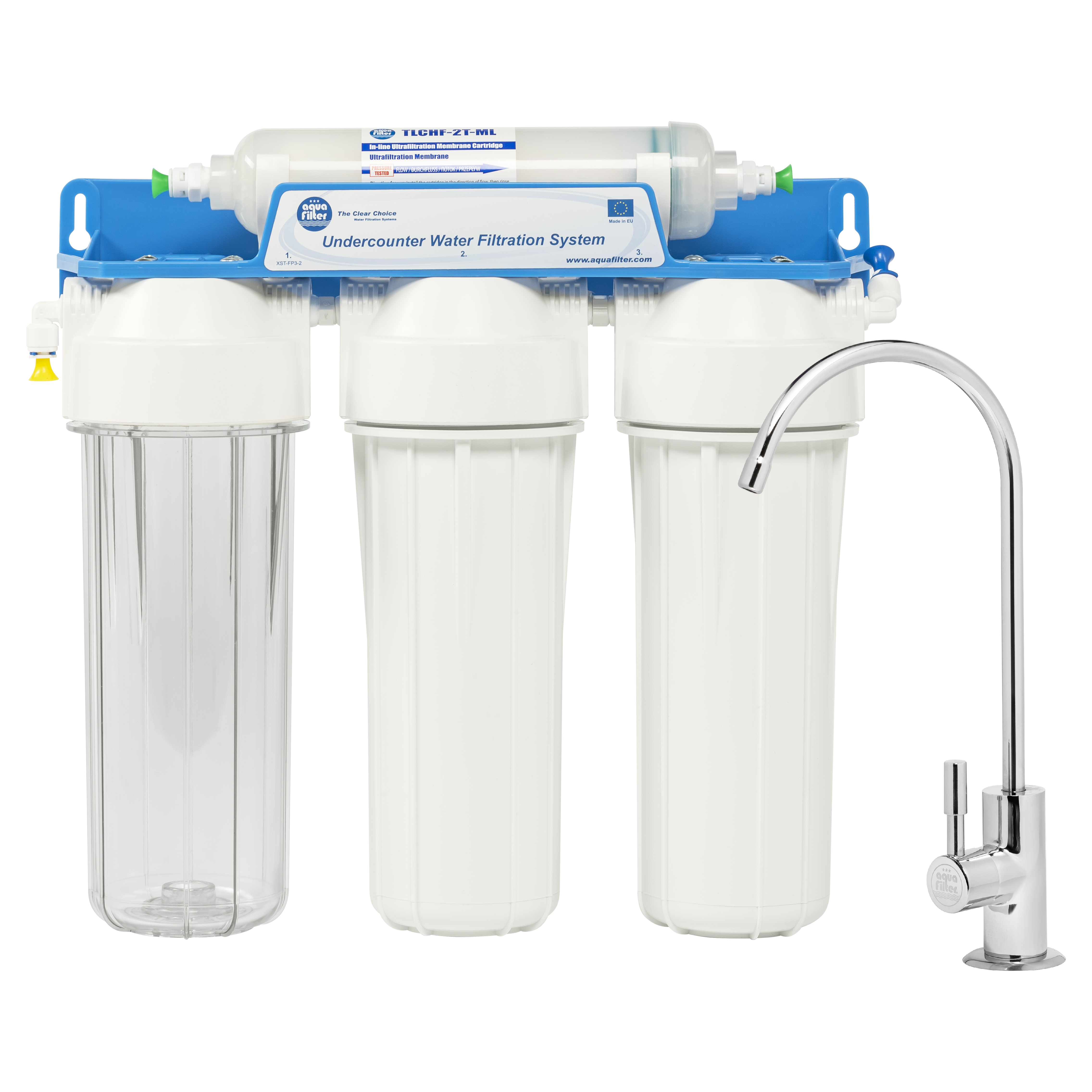 Aquafilter FP3-HJ-K1 4-х ступ. з капілярною мембраною, з 10'' картриджами