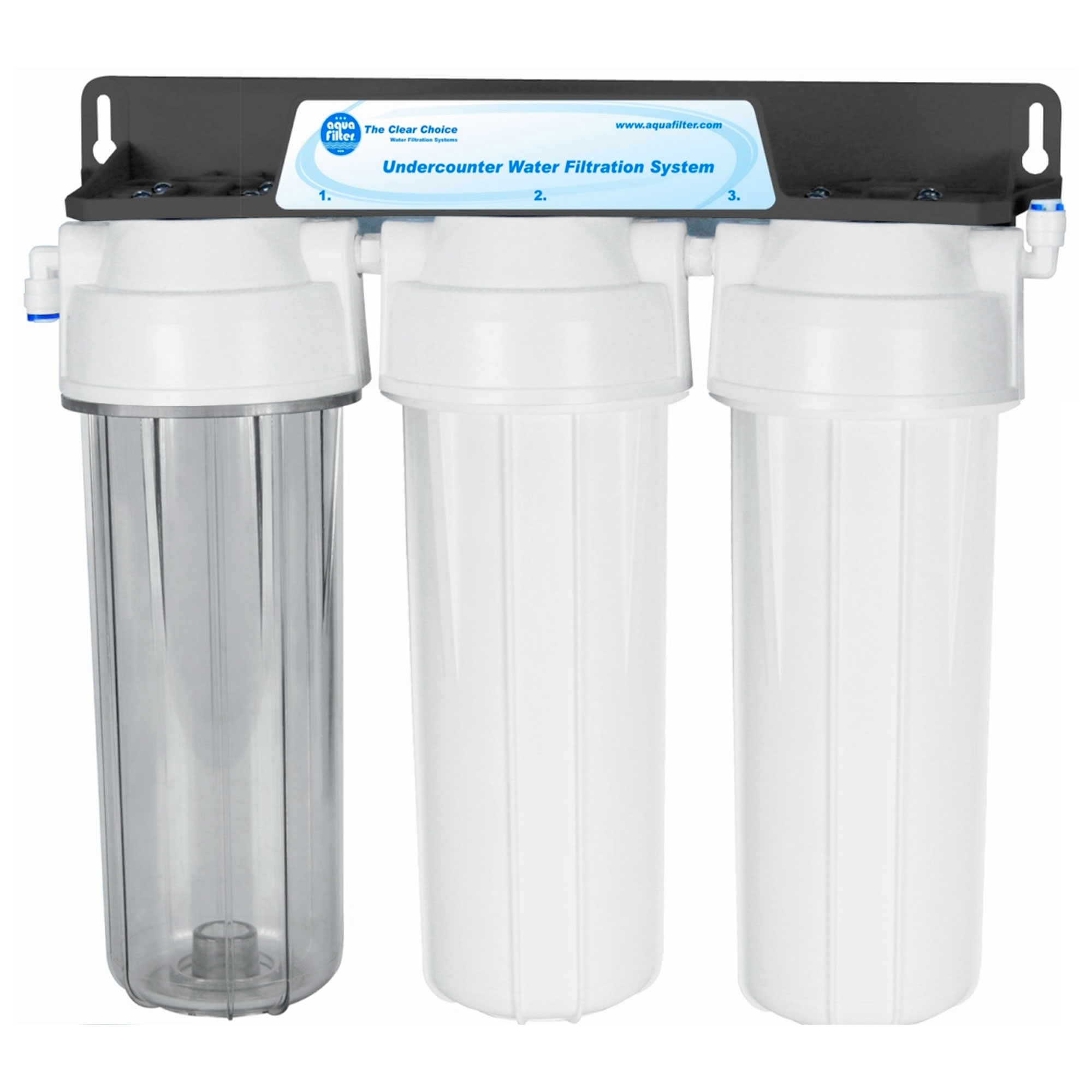 Фільтр для води Aquafilter FP3 - 2 3-ступ. Фільтр під мийку, з 10'' картриджами ціна 1324 грн - фотографія 2
