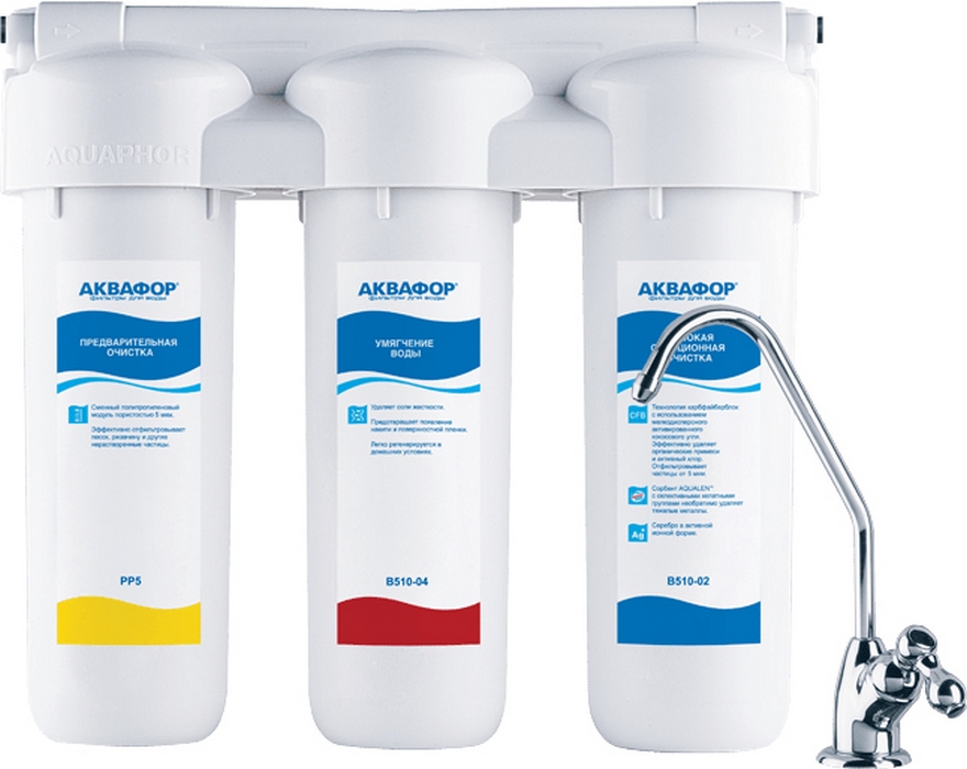 Отзывы тройной фильтр aquaphor Aquaphor Трио Норма умягчение воды в Украине
