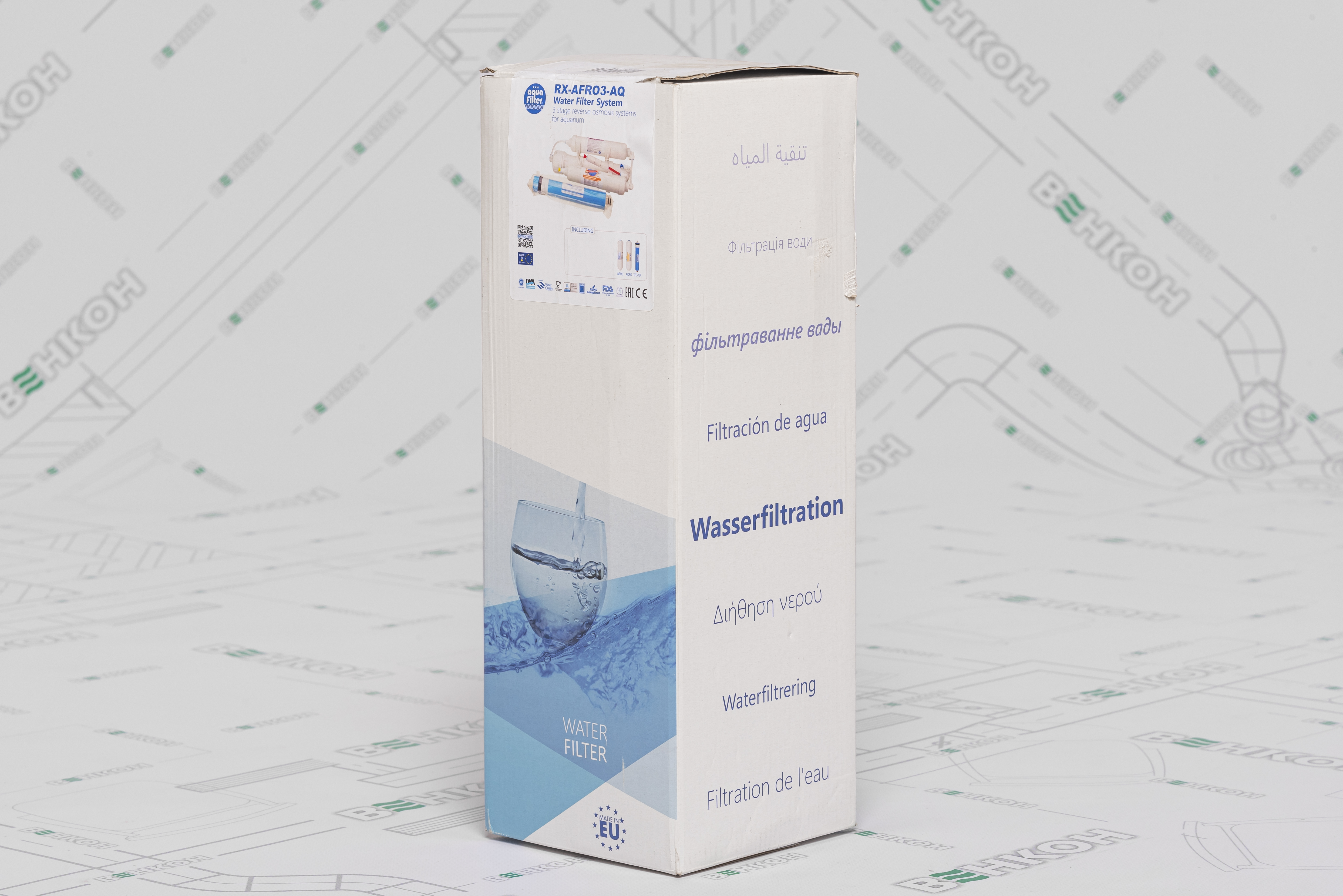 Фильтр для воды Aquafilter RX-AFRO3-AQ для акваристики отзывы - изображения 5