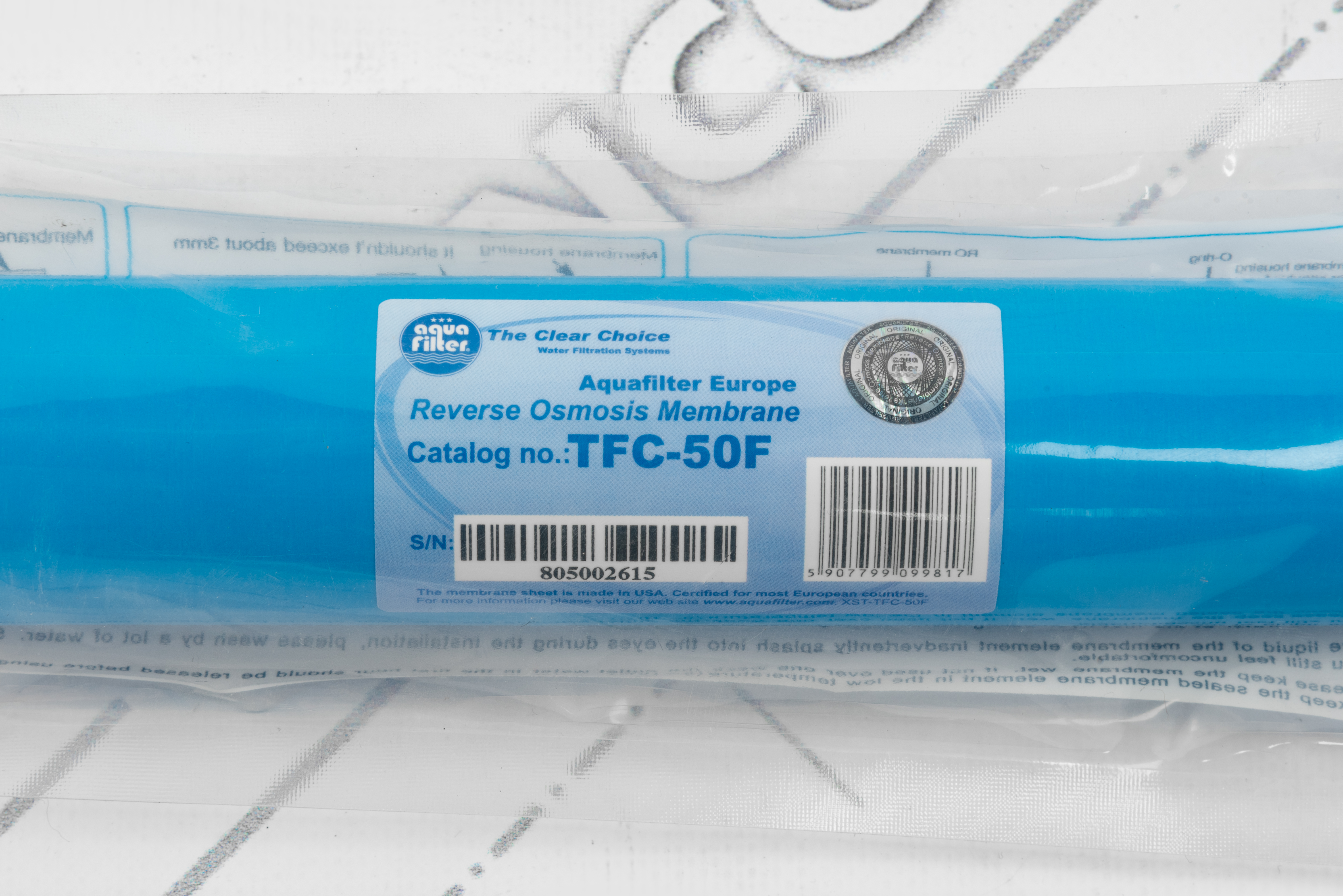 в продаже Мембрана Aquafilter TFC-50F - фото 3