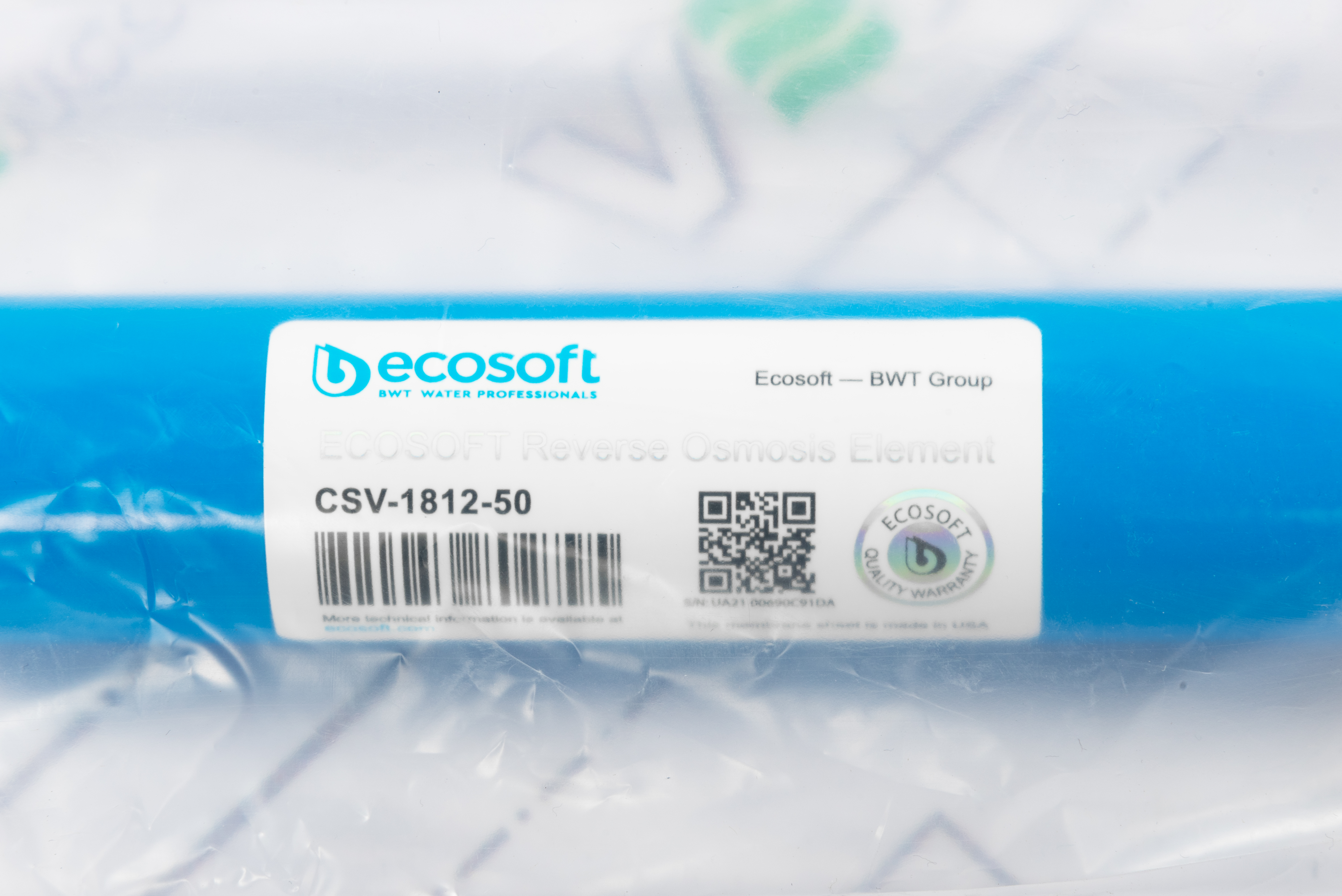 в продажу Мембрана Ecosoft 50 GPD CSV181250ECO - фото 3