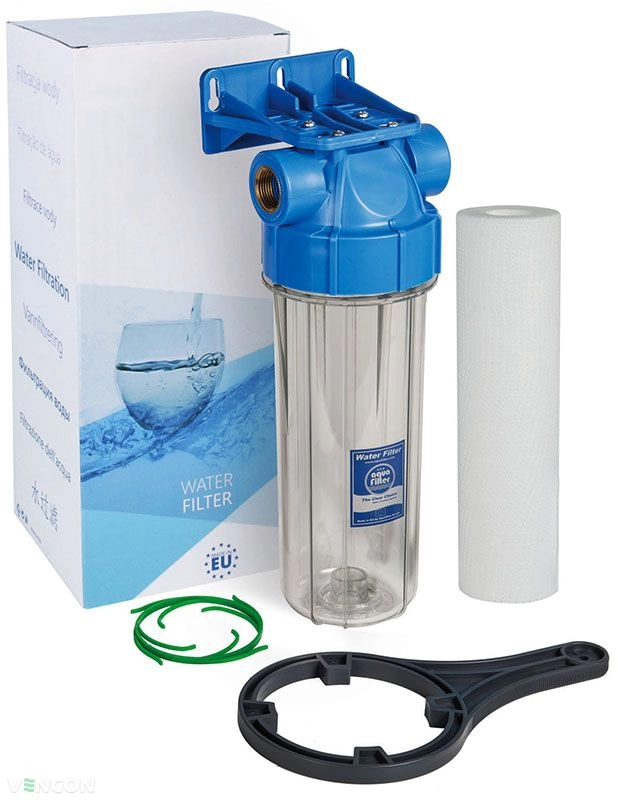 Фильтр для очистки воды от ржавчины и песка Aquafilter FHPR34-B1-AQ