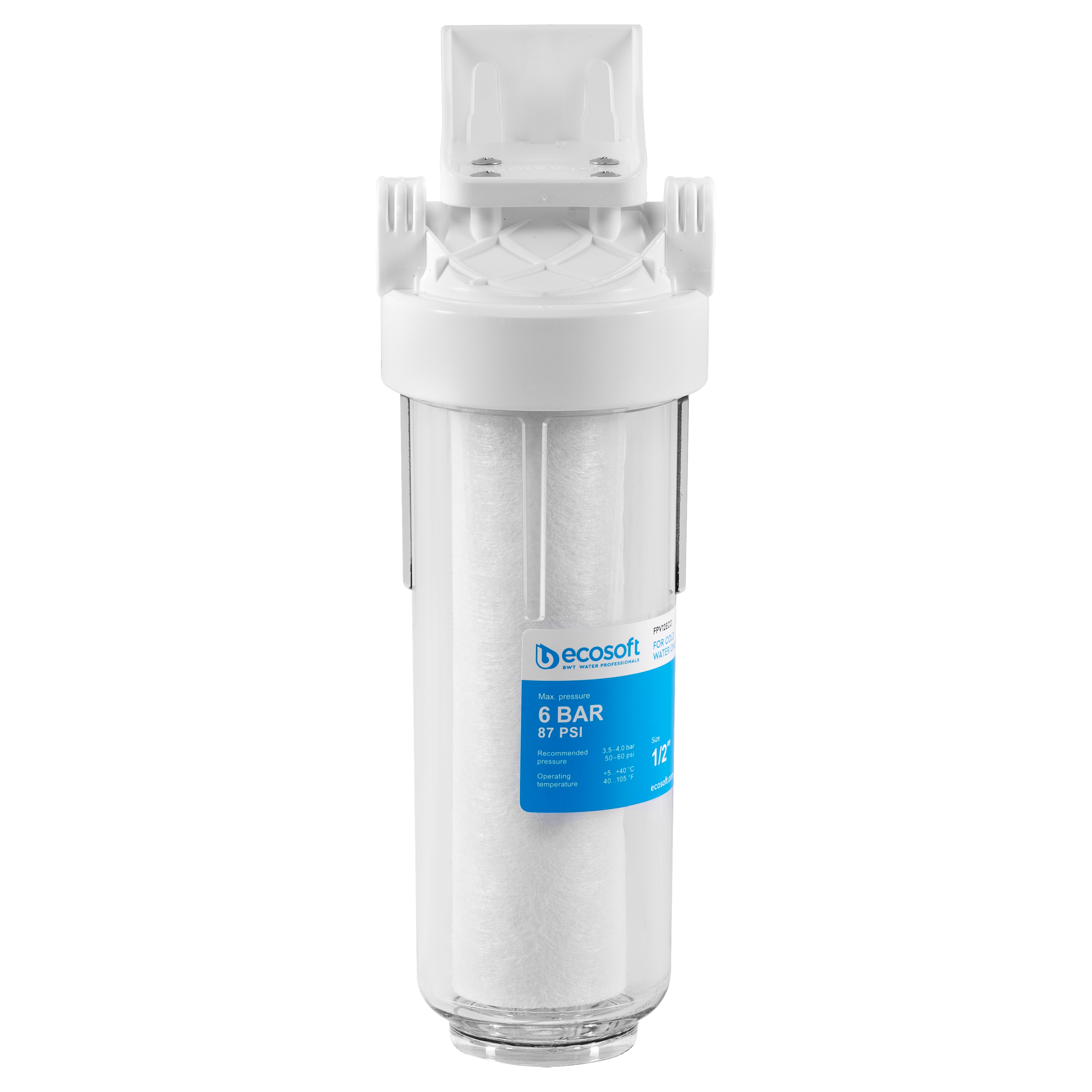Инструкция механический фильтр очистки воды Ecosoft 1/2" FPV12ECO