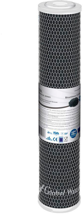 Картридж для фильтра Aquafilter FCCBL-L 20х2,5 (Уголь) цена 409 грн - фотография 2