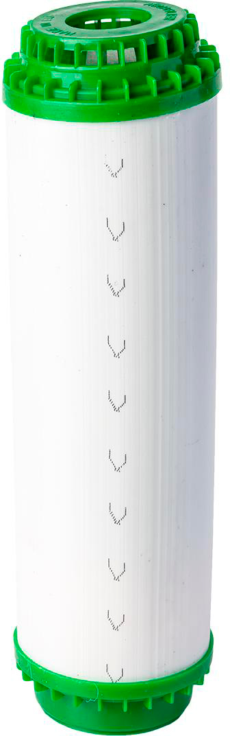 Картридж для фільтра Aquafilter FCCBKDF 10"x 2 1/2" (вугілля) ціна 247 грн - фотографія 2