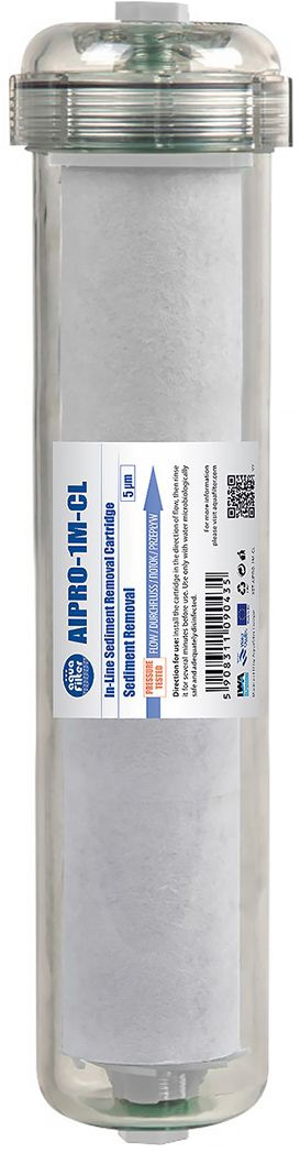 Картридж на 1 мкм Aquafilter AIPRO-1M-CL (механіка) 