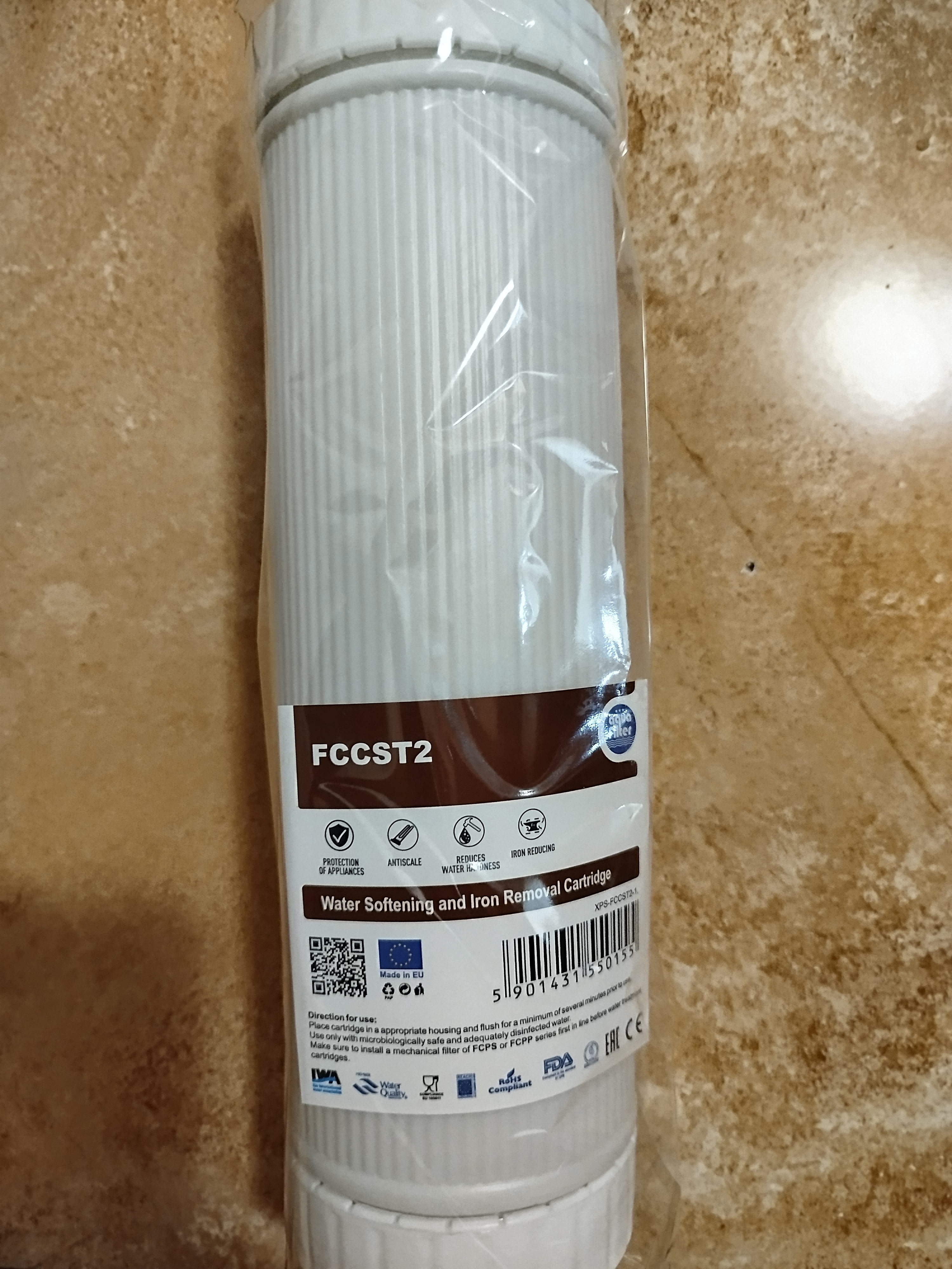 Фото  от покупателя Сиротюк Владимир к товару Картридж для фильтра