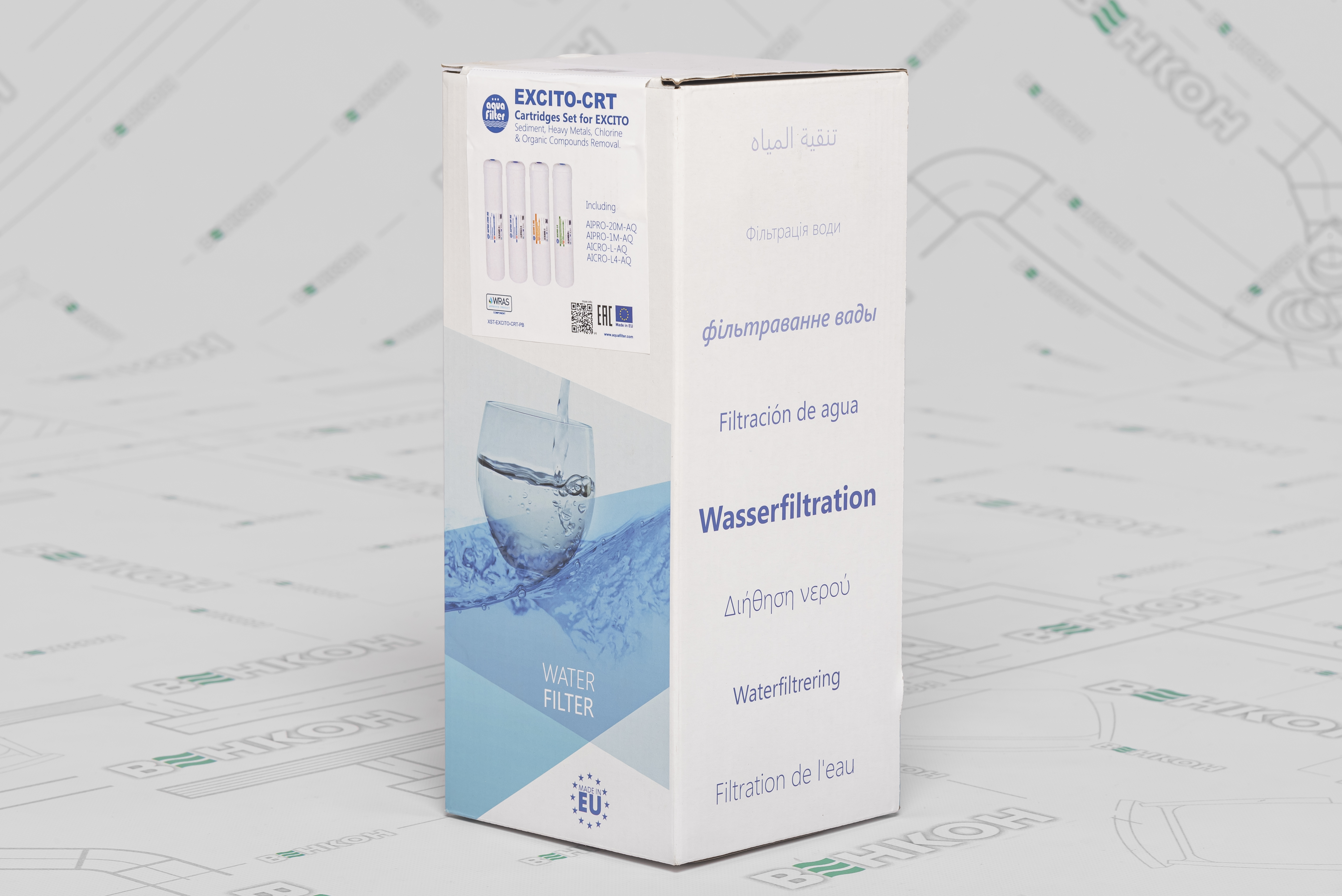 Комплект картриджів Aquafilter EXCITO-CRT інструкція - зображення 6