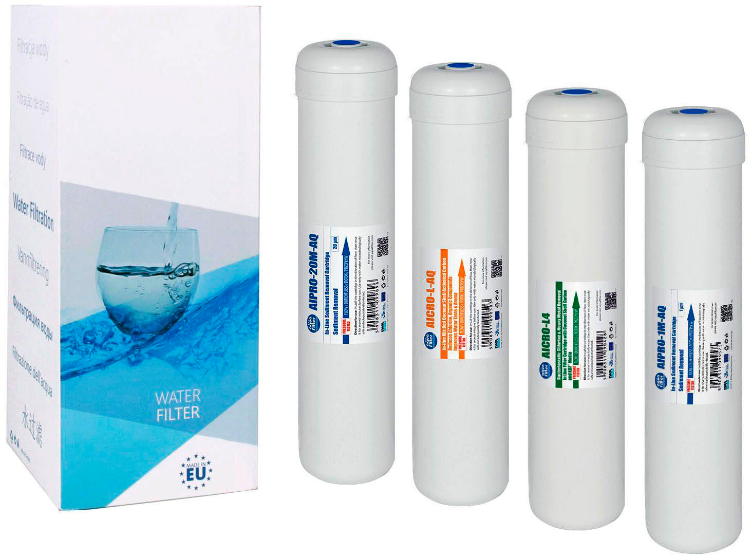 Комплект картриджів Aquafilter EXCITO-CRT