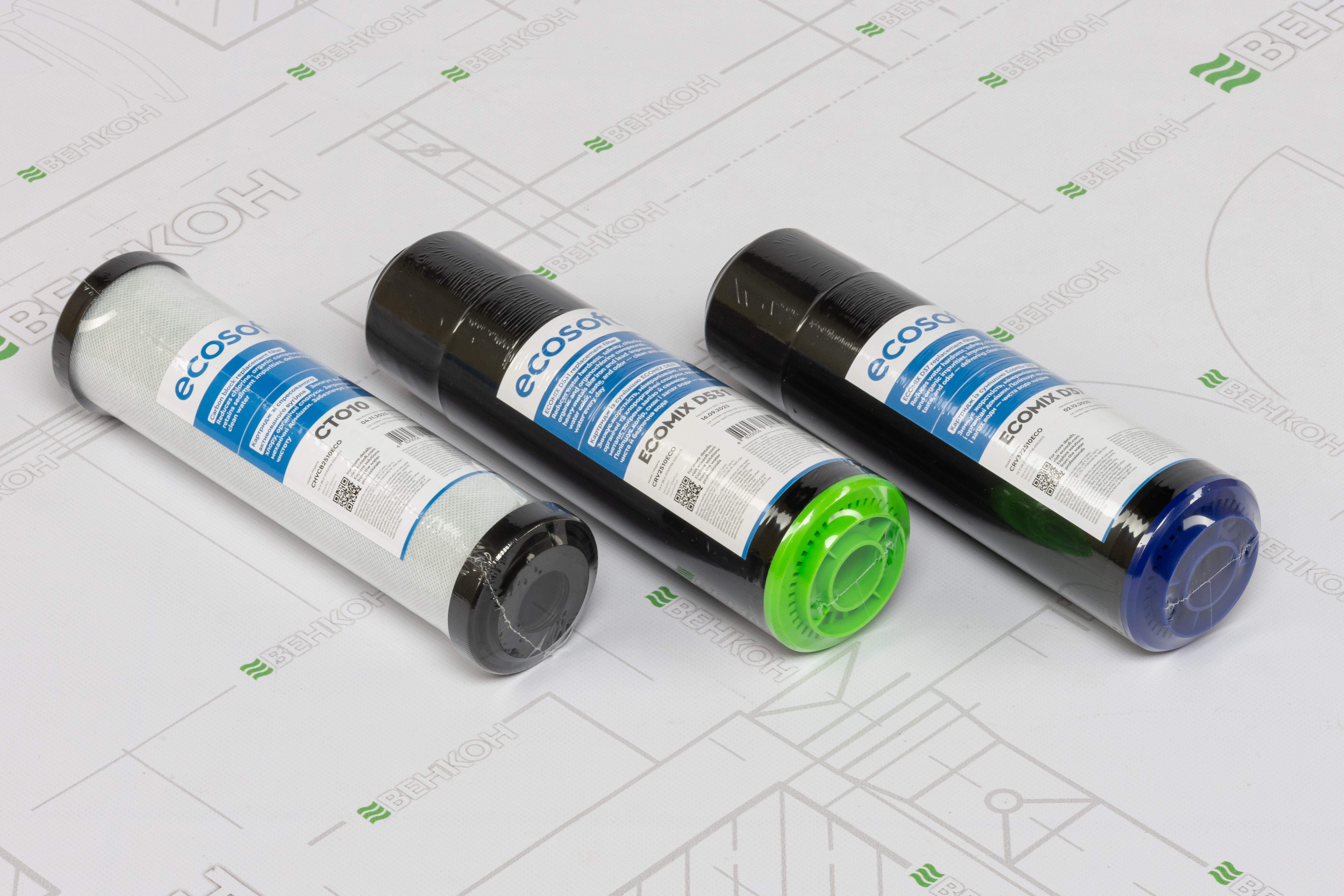 Комплект картриджів Ecosoft CRV3ECO ціна 1462 грн - фотографія 2