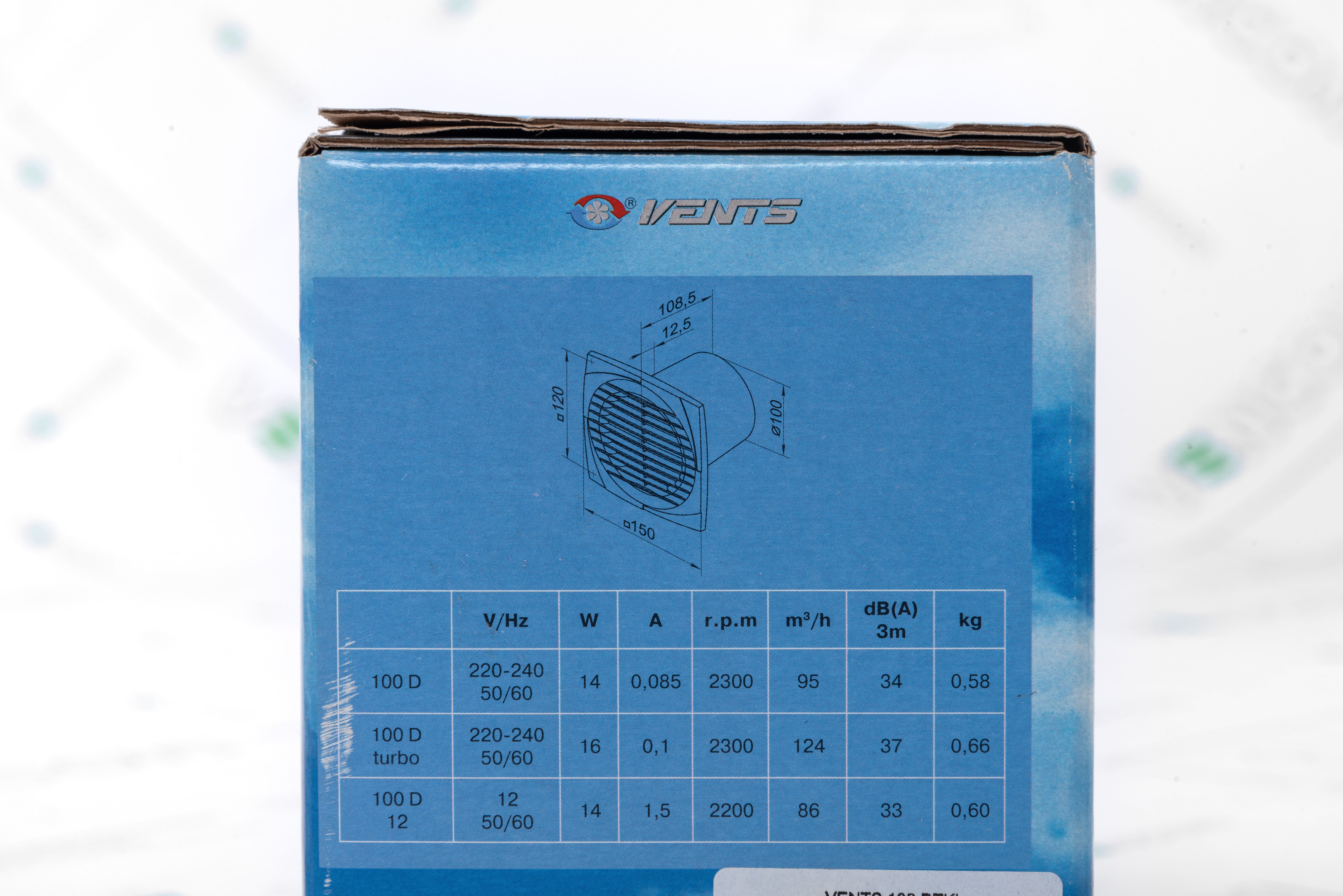 Вытяжной вентилятор Вентс 100 ДТ К Л внешний вид - фото 9