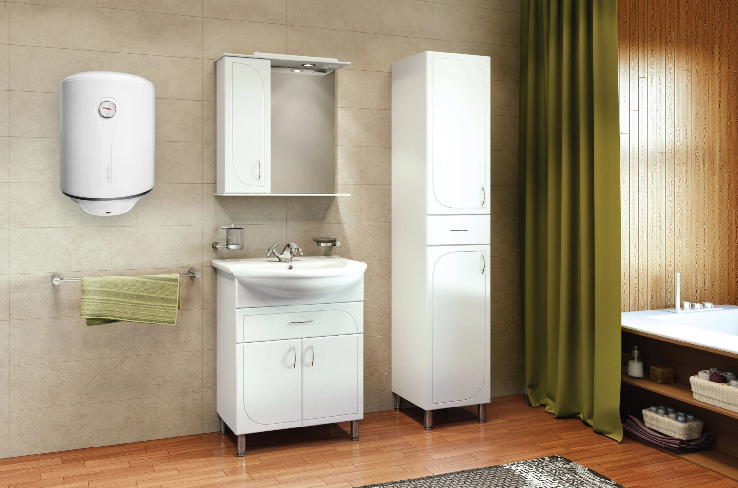 ᐉ Бойлер Atlantic Steatite Ego VM 50 D400-1-BC купить по цене 6 999 грн ...