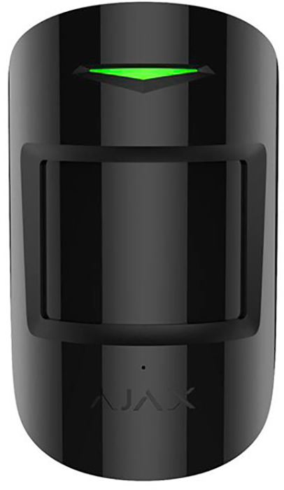 Датчик руху і розбиття скла Ajax CombiProtect Black