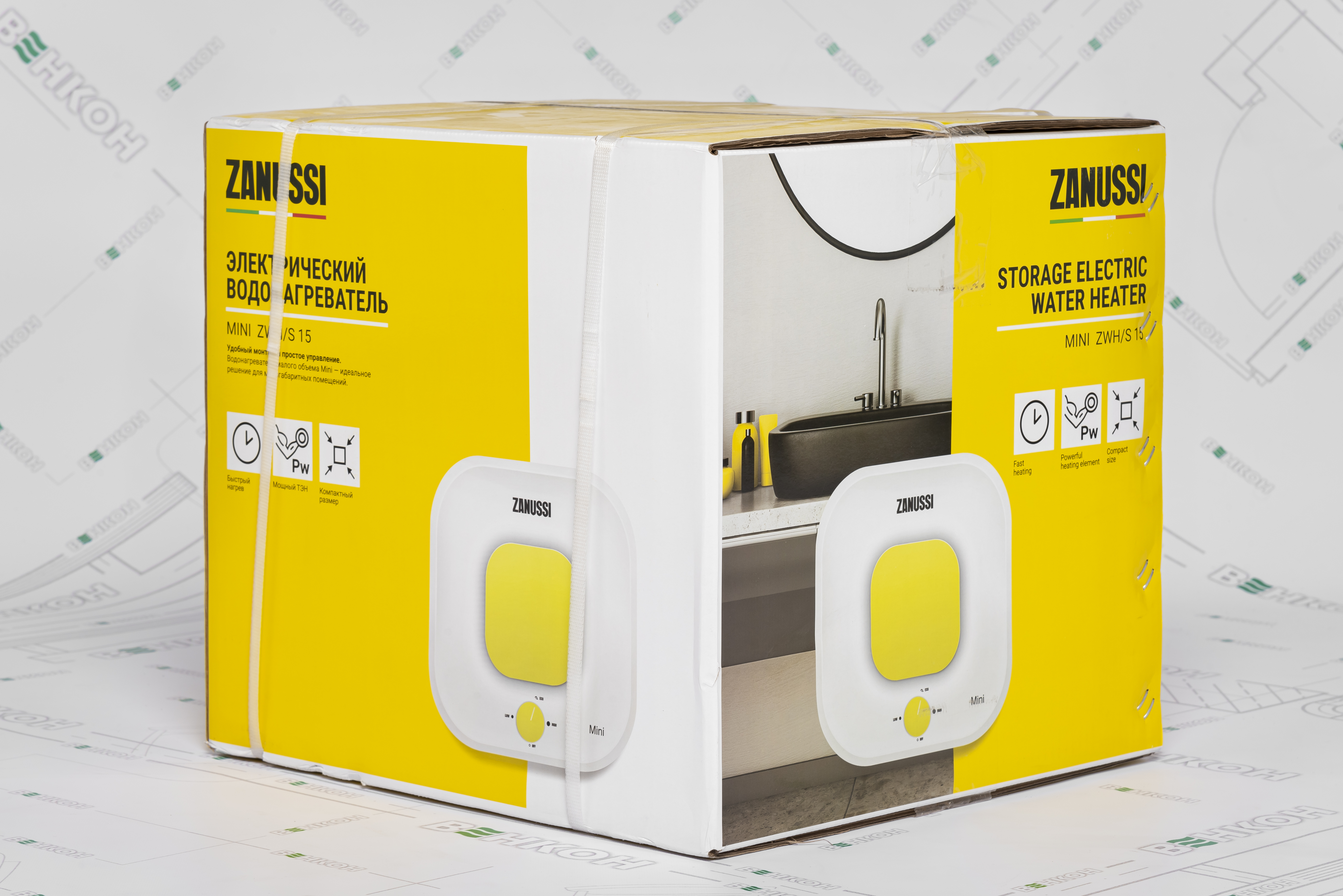 Бойлер Zanussi ZWH/S 15 Mini O Yellow обзор - фото 11