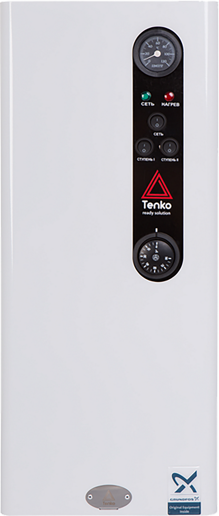 Электрический котел Tenko Стандарт Grundfos 10,5 380