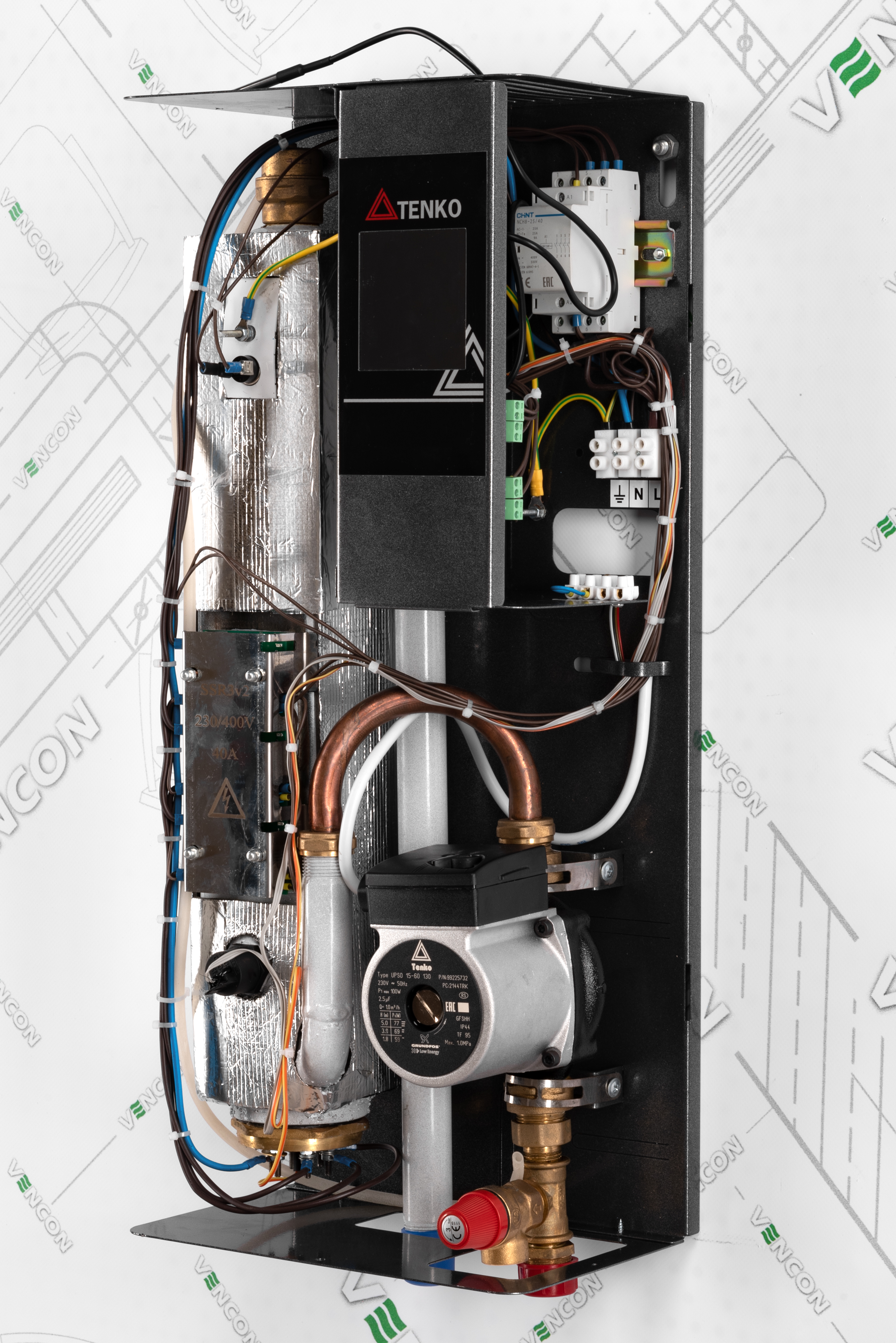 Электрический котел Tenko Digital Standart 7,5 220 внешний вид - фото 9