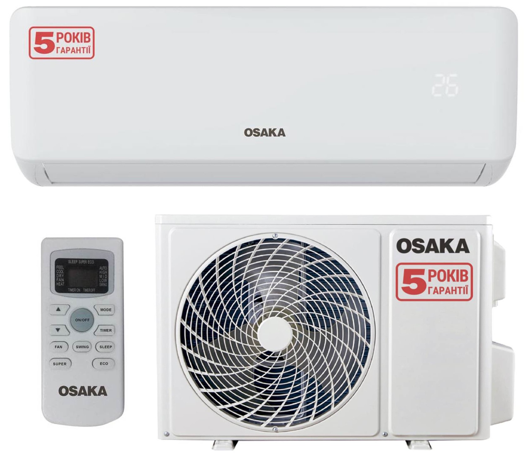 Кондиционер сплит-система Osaka ST-30HH