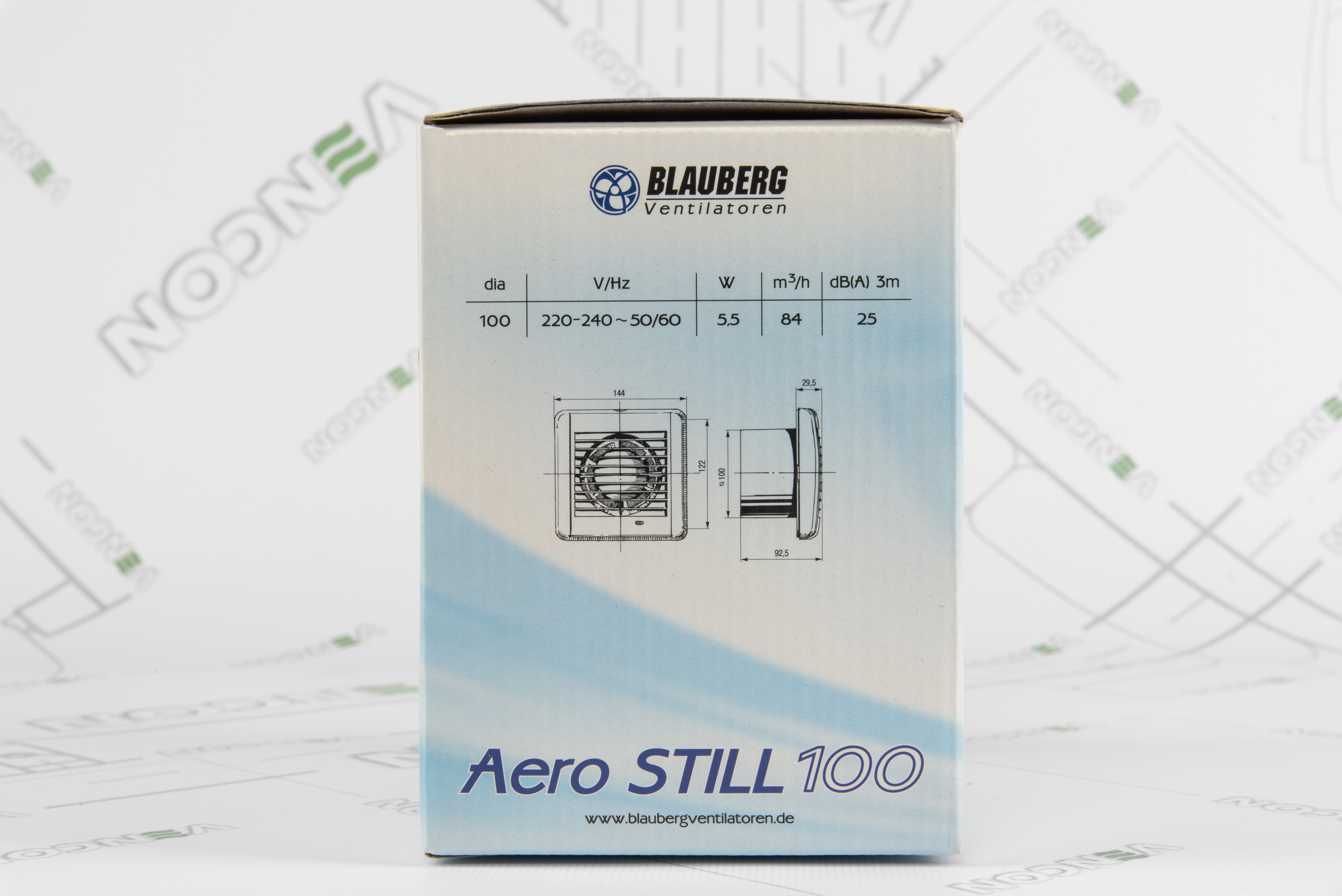 Вытяжной вентилятор Blauberg Aero Still 100 H отзывы - изображения 5