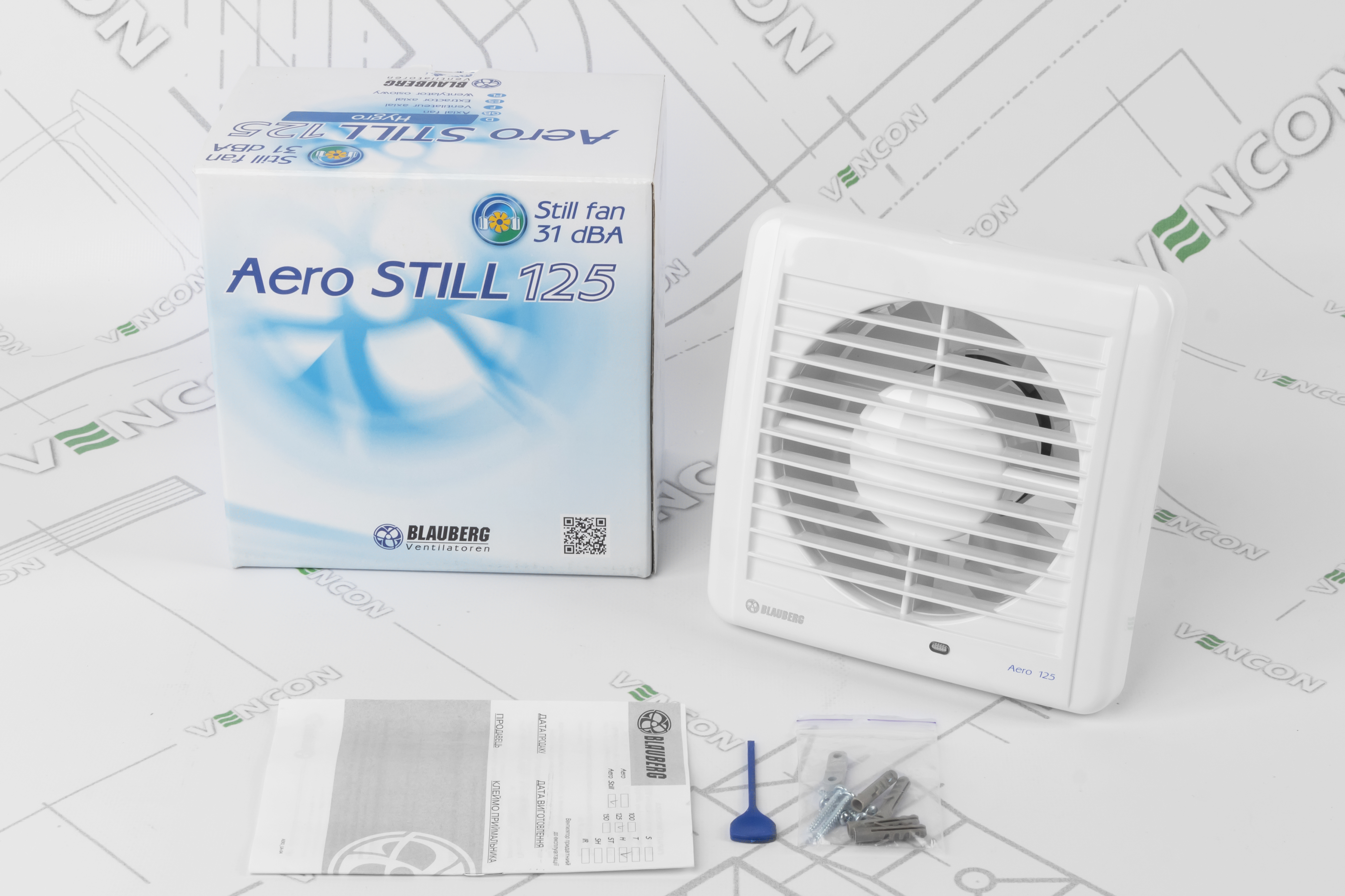 Витяжний вентилятор Blauberg Aero Still 125 H характеристики - фотографія 7