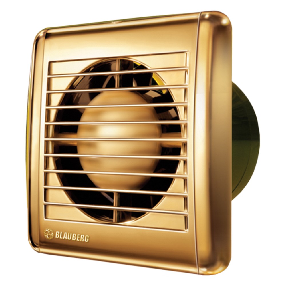 Золотистий витяжний вентилятор Blauberg Aero Still Gold 100